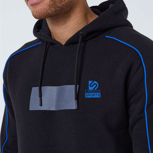 Service OEM, vente chaude, survêtements d'hiver à capuche imprimés pour hommes, 100% coton, logo personnalisé, vente en gros - Product Image 3