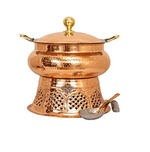 Moderno Calentador de Comida de Acero Inoxidable con Tapa Enrollable, a Gas, Ecológico, para Restaurantes y Servicios de Catering - Product Image 1