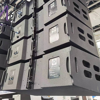 Altavoz Line Array Externo de Tres Vías de Alto Rendimiento con Imán de Neodimio Serie LS3 MRL, 8 Ohmios, 250W LF, Carcasa de Madera