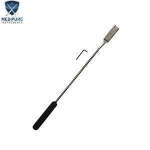 Équipement vétérinaire de qualité supérieure en acier inoxydable pour le traitement buccal des chevaux : flotteur buccal réglable et instrument de nettoyage dentaire pour chevaux - Product Image 2