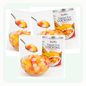 Delicious Hot Sale Special Offer Top Notch Quality Vietnam Manufacturer Supply Canned Mixed Tropical Fruits Bulk Supply - Product Image 5