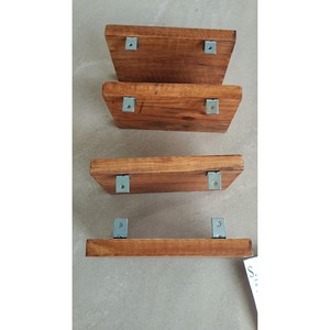 Mango Wood Floating <b>Wall</b> <b>Shelf</b> Natural Honey Finish Wholesale | Aqdus Saleem - Product Image 5