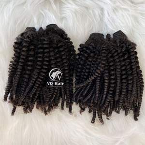 Wholesale 12/36 Inches High Quality Vietnamese <b>Kinky</b> Curly Remy <b>Hair</b> <b>Extensions</b> Unprocessed Trending Human <b>Hair</b> From Vietnam - Product Image 2