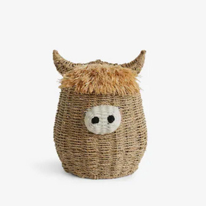 Panier de rangement en jonc de mer naturel de haute qualité pour jouets, panier de salle de bain, panier de rangement tressé fabriqué au Vietnam - Product Image 1