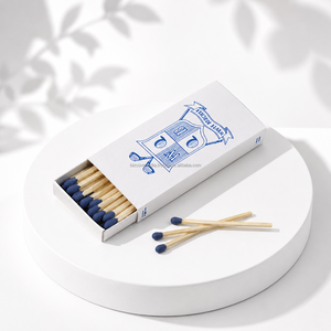 Allumettes promotionnelles indiennes tendance – Allumettes de sécurité en gros abordables avec impression de logo personnalisé pour les acheteurs Alibaba - Product Image 3