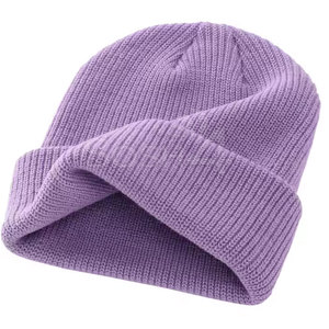 100% Wool Customizable Lightweight Durable Pakistan Made High Quality Jacquard Unisex Adult Beanies Hats - Product Image 4