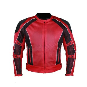 เสื้อแจ็คเก็ตมอเตอร์ไซค์ผ้าคอร์ดูรอยสีพื้นสำหรับผู้ชาย - Product Image 4