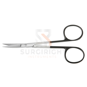 Tijeras Super Cut Iris de Acero Inoxidable Alemán TC, Tijeras Oftálmicas Microquirúrgicas, CE ISO 13485, Blush Surgical - Product Image 2