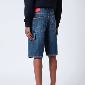 Shorts en jean décontractés pour hommes, longueur genou, respirants, séchage rapide, style urbain, pour adultes, vente en gros - Product Image 4