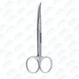 Premium 4,5 \ "Manual Power Tijeras de IRIS de acero inoxidable Instrumento Médico Veterinario quirúrgico recto - Product Image 1