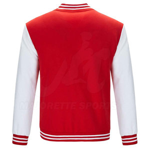 Veste de style Letterman, nouvelle collection, couleur unie, pour la mode streetwear, design léger et confortable, coupe décontractée, pour un usage quotidien. - Product Image 2