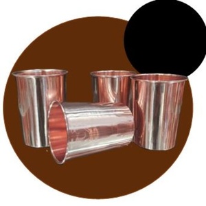 ชุดแก้วน้ำทองแดงดีไซน์สวยหรู สำหรับดื่มน้ำเพื่อสุขภาพประจำวันและเสิร์ฟบนโต๊ะอาหาร - Product Image 1