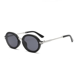 Gafas de sol ovaladas de moda unisex RTS 2026, gafas de sol de diseñador para actividades al aire libre - Product Image 3
