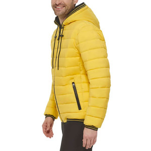 Chaqueta Acolchada de Alta Calidad con Relleno de Plumón, Cierre de Cremallera con Capucha, Impermeable, Informal, para Invierno - Product Image 3