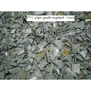 Factory Direct Supply <b>PVC</b> Scrap Regrind White and Gray Color <b>PVC</b> Plastic Raw Material <b>PVC</b> Regrind for Sale - Product Image 1
