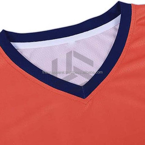 Customizable Sportswear Heat Transfer Printing Adults Short Sleeve Soccer Jersey 100% <b>Polyester</b> 2026 - Product Image 2