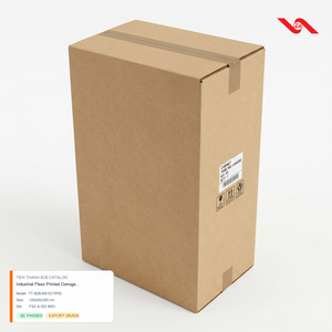 Industrial Flexo Printed Corrugated <b>Box</b> for Wooden Cabinet Export - Product Image 1