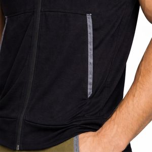 Chaleco Deportivo sin Mangas con Cremallera para Hombre, de Alta Calidad, con Capucha, de Secado Rápido y Ecológico, con Cordón Ajustable - Product Image 5