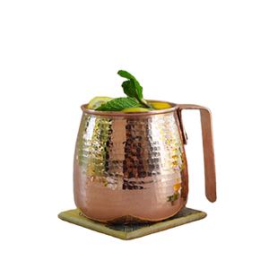 Mug à bière en acier inoxydable plaqué cuivre antique, style unique, avec poignée en laiton, fait main et gravé – Articles tendance en gros, offre spéciale - Product Image 3