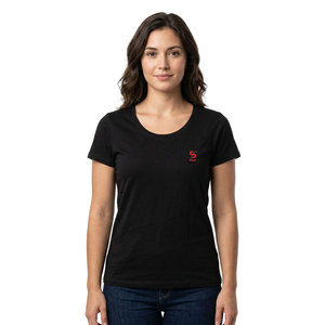 Solid Trader Eco Friendly Lightweight Breathable Gentle On Skin Vibrant Shade Summer Holiday Casual Wear Women Tee <b>Shirt</b> - Product Image 3