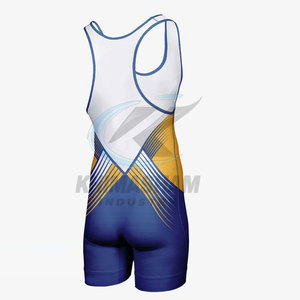 Trajes de Lucha Personalizados de Talla Grande, Spandex/Poliéster, Alta Calidad, Transpirables, Secado Rápido, Ligeros, MOQ Bajo, Diseña el Tuyo - Product Image 3