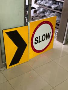 Panneau de signalisation routière électronique à LED |   Panneau de signalisation routière lumineux, panneau de signalisation de rue clignotant - Product Image 2