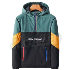 Veste coupe-vent en satin personnalisée, vêtements d'extérieur pour l'automne et l'hiver avec logo brodé de haute qualité - Product Image 1