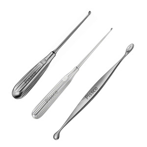 Juego de Curetas Óseas PISSCO, Instrumentos Ortopédicos para Columna Vertebral, Cureta Cervical, Retractor Quirúrgico, 3 Piezas - Product Image 5