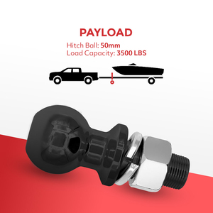 Bola de enganche de remolque Premium Roadpower que ofrece un uso sin esfuerzo y un rendimiento de alta resistencia perfecto para todo tipo de necesidades de remolque - Product Image 3