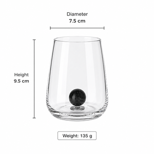 Copa de Vino de Borosilicato con Logotipo Personalizado, 450 ml, Diseño Moderno, Transparente, Apta para Lavavajillas, para Regalos Empresariales y Bodas - Product Image 1
