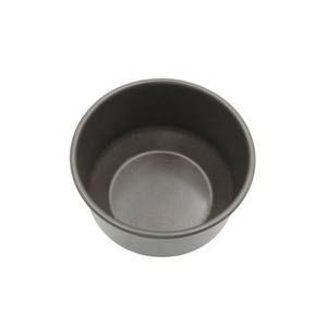 ถ้วยเค้กเคลือบสารกันติดทนทานขนาด8.6ซม. เหล็กกล้าคาร์บอนอุปกรณ์อบง่าย - Product Image 1