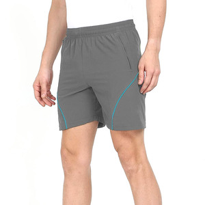 Shorts de sport pour hommes, personnalisés, couleur unie, confortables, haute qualité, design unique, respirants, prix de gros. - Product Image 1