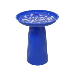Metal <b>Bird</b> Bath With <b>Stand</b> Decorative Garden Patio Lawn Decoration Decorative <b>Bird</b> Bath Garden Outdoor <b>Bird</b> Feeder - Product Image 1