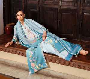 Styles de salwar élégants pour les occasions de mariage, magnifiques ensembles de salwar longs pour mariage, dupattas en soie longs pour mariage - Product Image 4