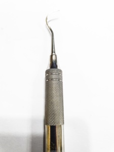 McCall Cureta dental manual 17S 18S Curetas escaladoras huecas para instrumentos periodontales Cureta Mccall 17-18 Instrumentos dentales - Product Image 5