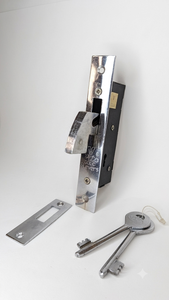 กุญแจล็อคแบบเลื่อนดีลักซ์ 40x110 มม. ทนทาน ป้องกันสนิม ความปลอดภัยสูง - Product Image 2