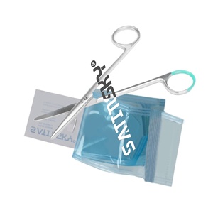 Tijeras desechables para cordón umbilical, 10 cm, almacenamiento económico de un solo uso debido a la larga vida útil estéril - Product Image 4