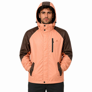 Service OEM, veste de pluie pour homme de couleur personnalisée, veste de pluie d'hiver pour homme avec logo personnalisé à la mode - Product Image 4