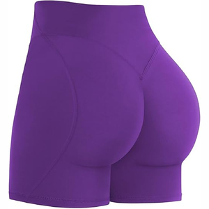 New 2026 Best Quality Women's Custom Gym Yoga <b>Shorts</b> Fitness Wear Women Yoga <b>leggings</b> with cheap quality OEM service high - Product Image 3