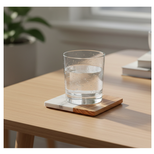 <b>High</b> Quality Marble Coasters Set Natural Stone Cup Coasters for Coffee Tea <b>Table</b> Home <b>Kitchen</b> Decor Accessories Wholesale - Product Image 4