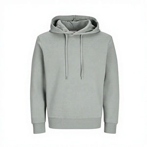 Solid Winter <b>Hoodie</b> for Men's Cozy Pullover Jersey <b>Soft</b> for Lounge & Streetwear Casual Pullover Autumn Wear - Product Image 1