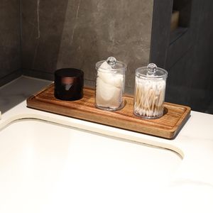 Bandeja de Baño de Madera Hecha a Mano, Bandeja Multiusos para el Inodoro y Organizador para Decoración del Hogar - Product Image 4