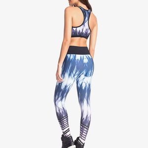 Precio al por mayor RTS, conjunto de yoga personalizado de alta calidad para mujer, conjunto deportivo de 2 piezas, bra deportivo y leggings, conjuntos deportivos para mujer, ropa deportiva AS-YS-52 - Product Image 5
