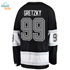 Nuevo diseño personalizado Unisex Hockey sobre hielo Jersey uniforme ropa deportiva hecha a medida transpirable antibacteriano 100% poliéster - Product Image 2