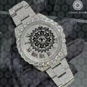 Reloj de Cristal de Lujo para Mujer Charm Jewells, Analógico de Cuarzo, Correa de Acero Inoxidable, Esfera Redonda de 38 mm, Estilo Joyería de Moda - Product Image 1
