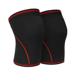 Reinforced Stitched Knee Sleeve Men Women Powerlifting Weightlifting Neoprene 7mm Compression Crossfit Gym Running Support - Product Image 2