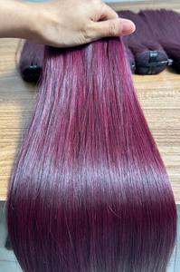 Extensions de cheveux humains à trame alignée sur les cuticules Paquets de tissage vietnamiens naturels Cheveux humains Bundles de cheveux humains indiens vierges bruts - Product Image 2