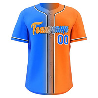 Maillot de baseball pour hommes, séchage rapide, 100 % polyester, haute qualité, imprimé lettres, col rond, manches courtes, entraînement sportif d'été