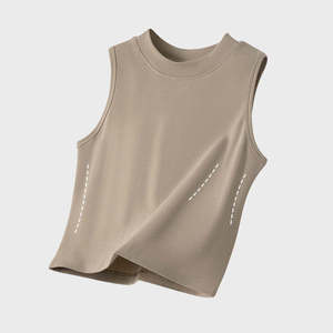 Débardeur personnalisé pour femme, vêtements de sport décontractés, logo personnalisé, marque privée, usine OEM ODM - Product Image 6
