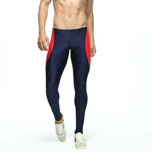 Pantalones de compresión personalizados para hombre, leggings de entrenamiento, capa base deportiva para gimnasio, pantalones atléticos de alto rendimiento - Product Image 1